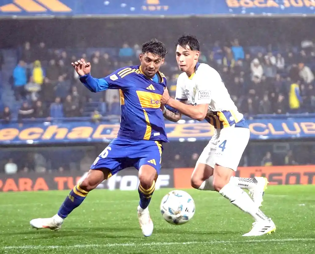 Boca superó a Rosario Central 2 - 1