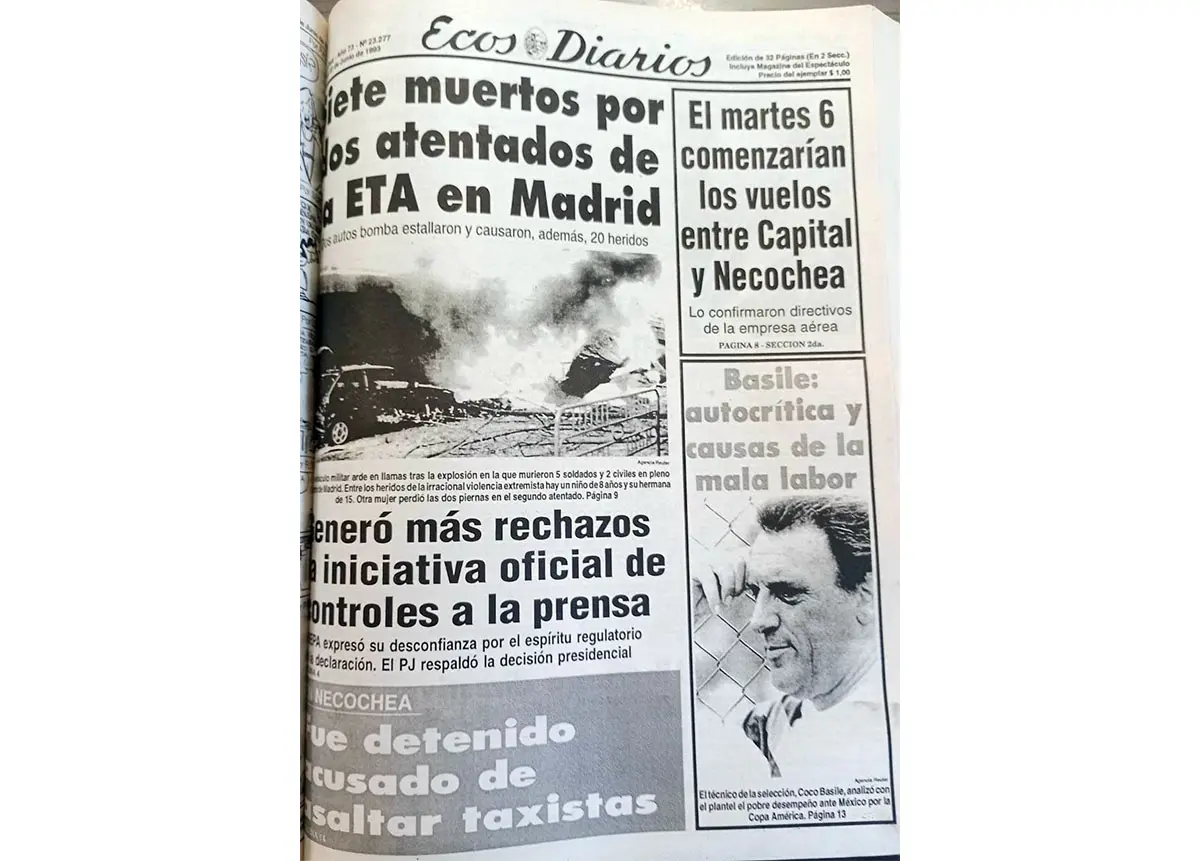 Martes 22 de junio de 1993