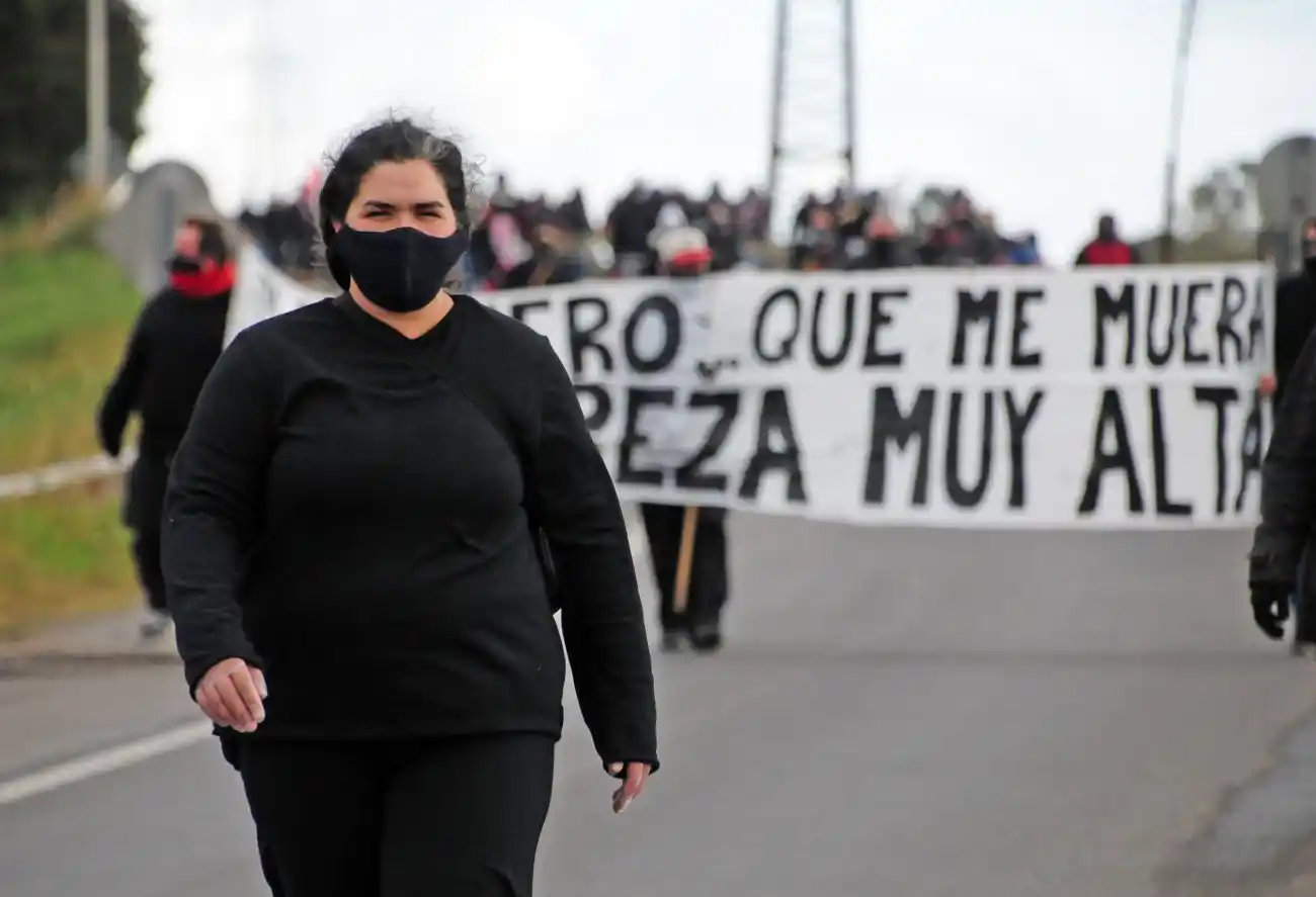 Se realizó una movilización para visibilizar la situación de los barrios más vulnerables