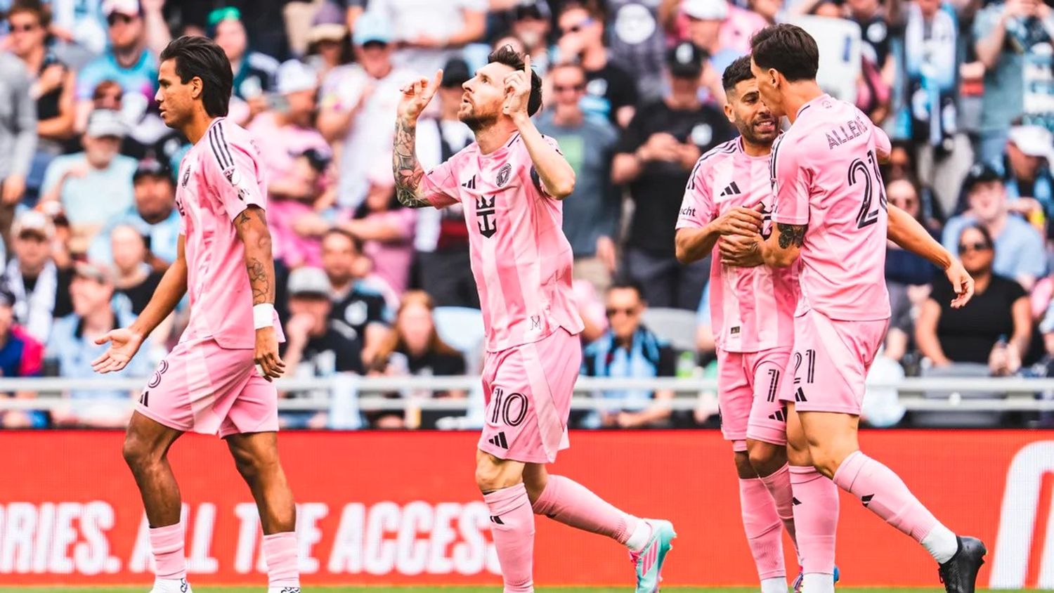 Messi marcó un gol, pero Inter Miami perdió por goleada ante Minnesota
