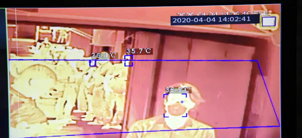 Almirante Brown: Primer hospital del país en instalar cámaras que toman la temperatura