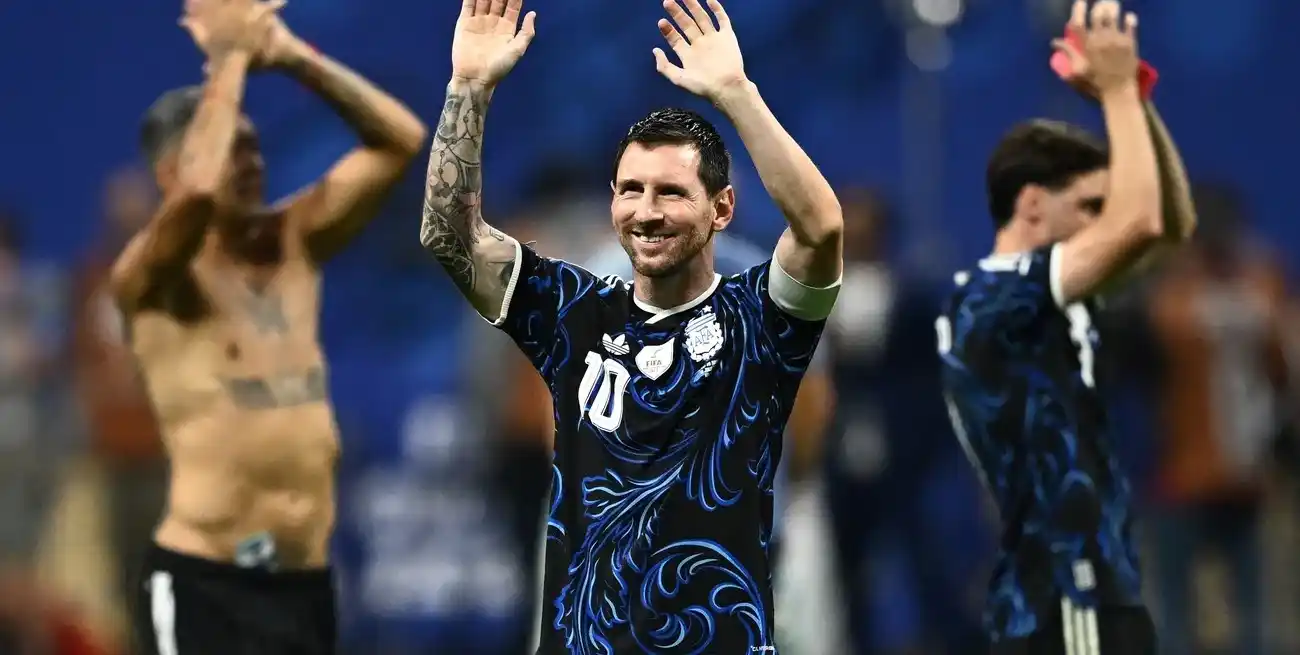 Lionel Messi disputará la tercera final mundialista de su carrera con la Selección argentina. Foto: Reuters