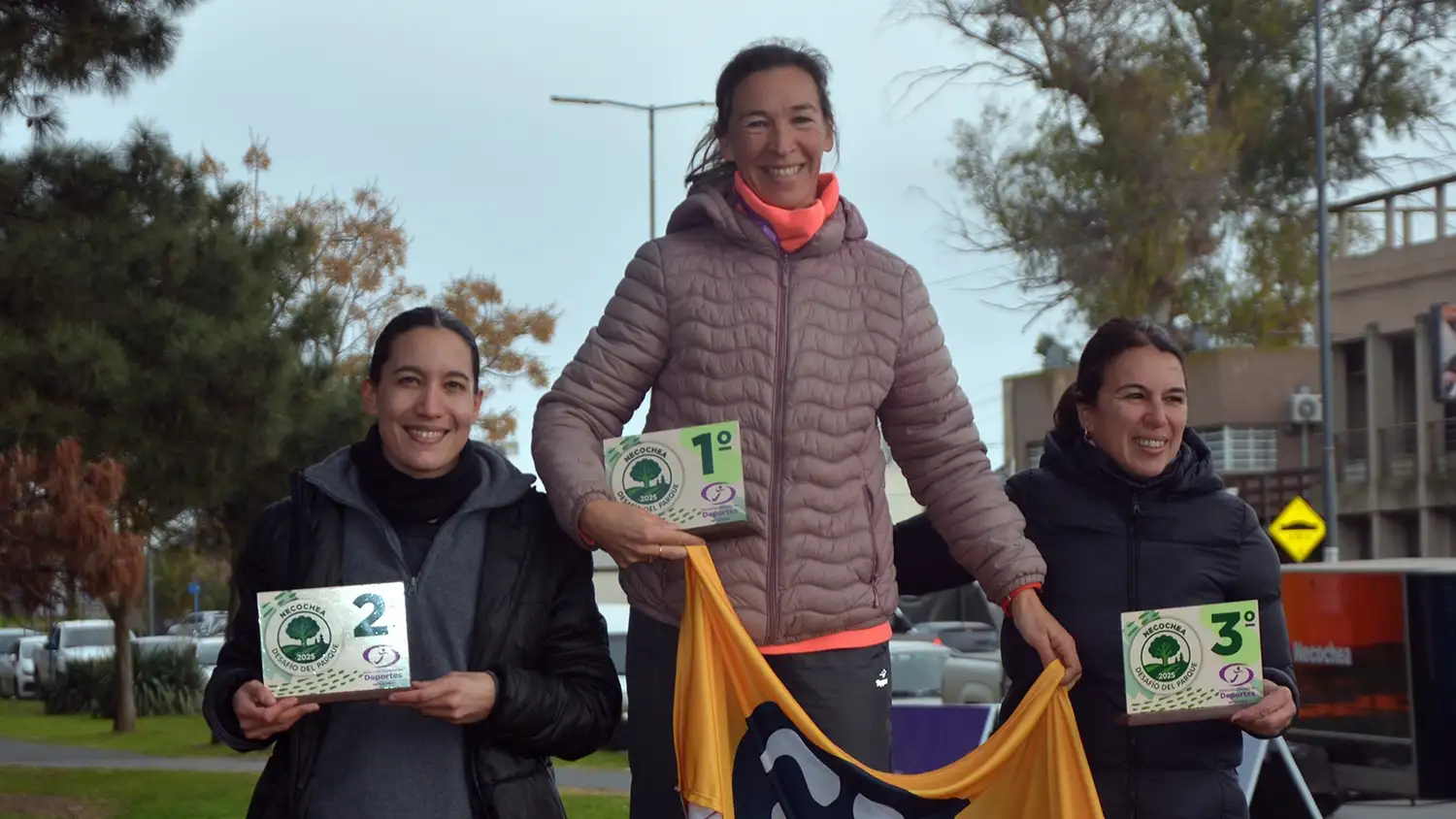 Podio Damas 8 kms