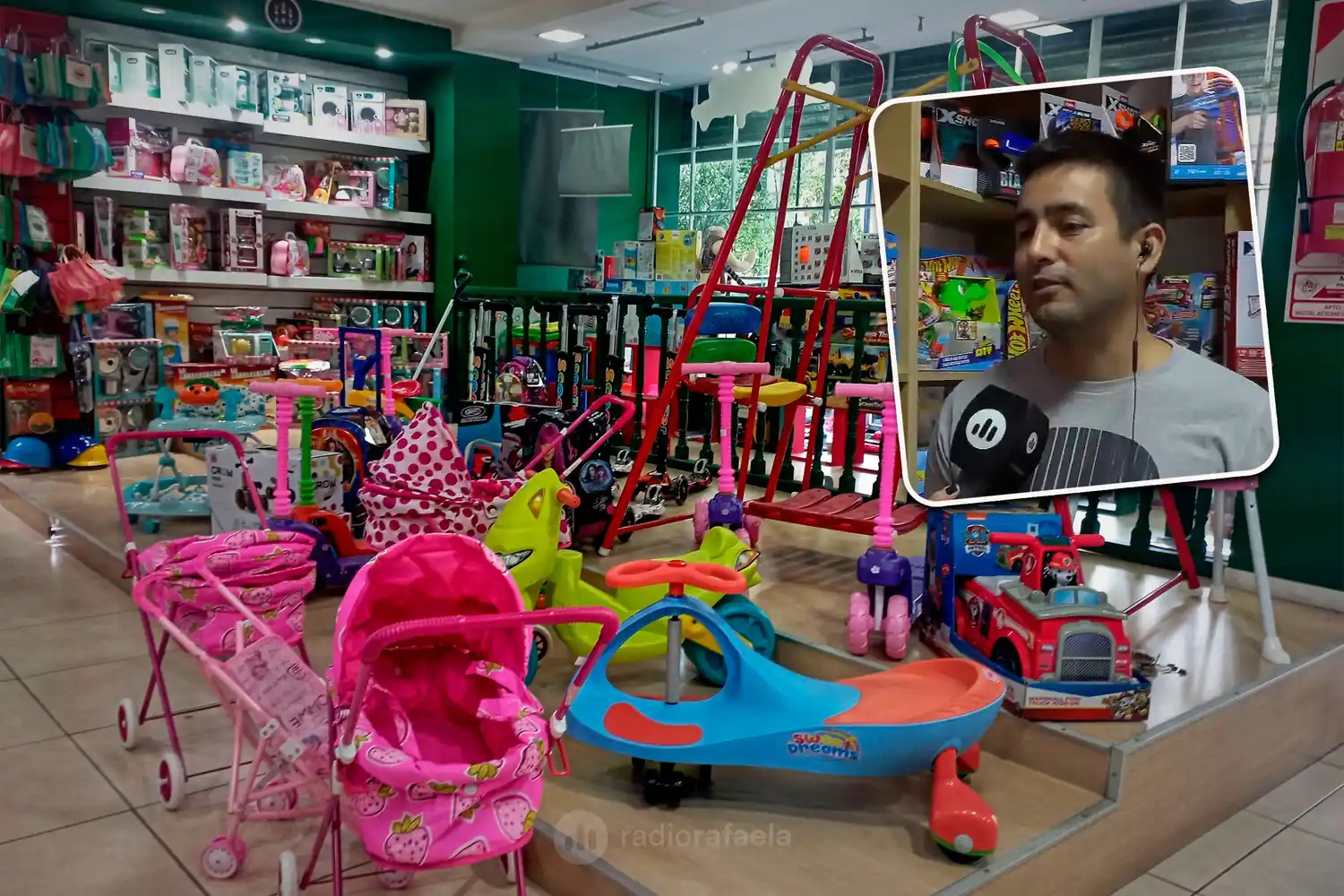 ¿Cómo se movieron las ventas de juguetes y qué precios se consiguen esta Navidad en Rafaela?
