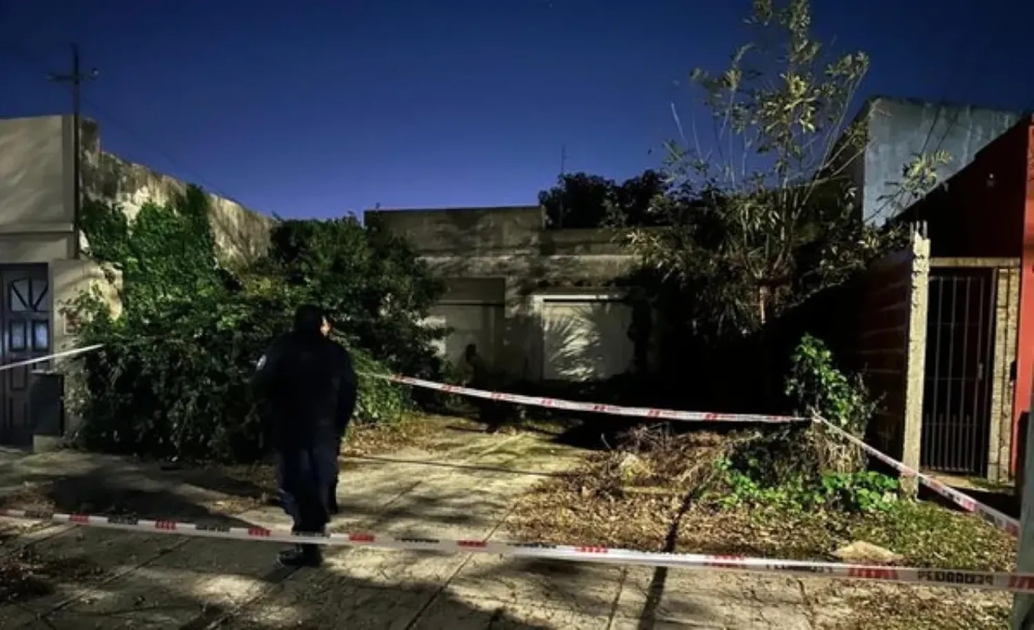 La casa donde falleció la señora y cuyo cuerpo estuvo escondido 4 años