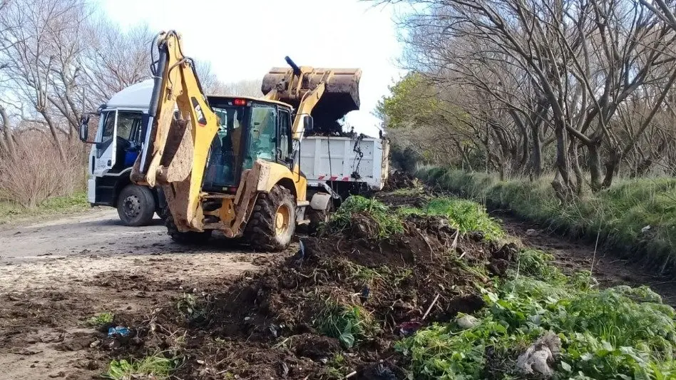 OSSE mejora el escurrimiento de zanjones en Parque Hermoso