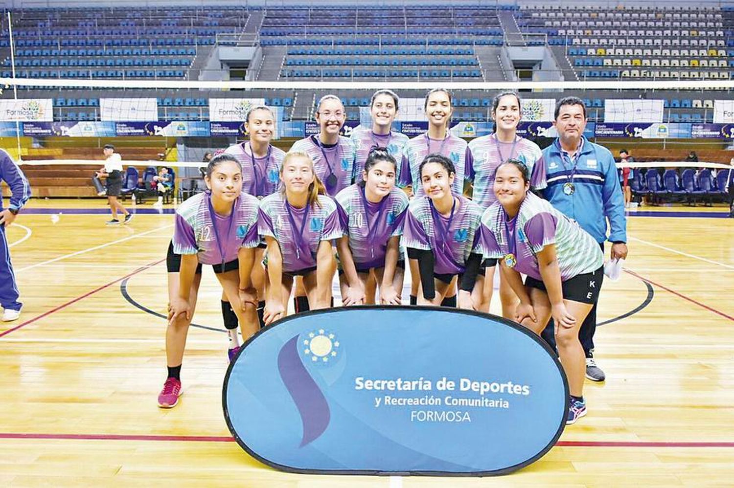 Palo Santo y Buena Vista son
campeones de vóley sub 17