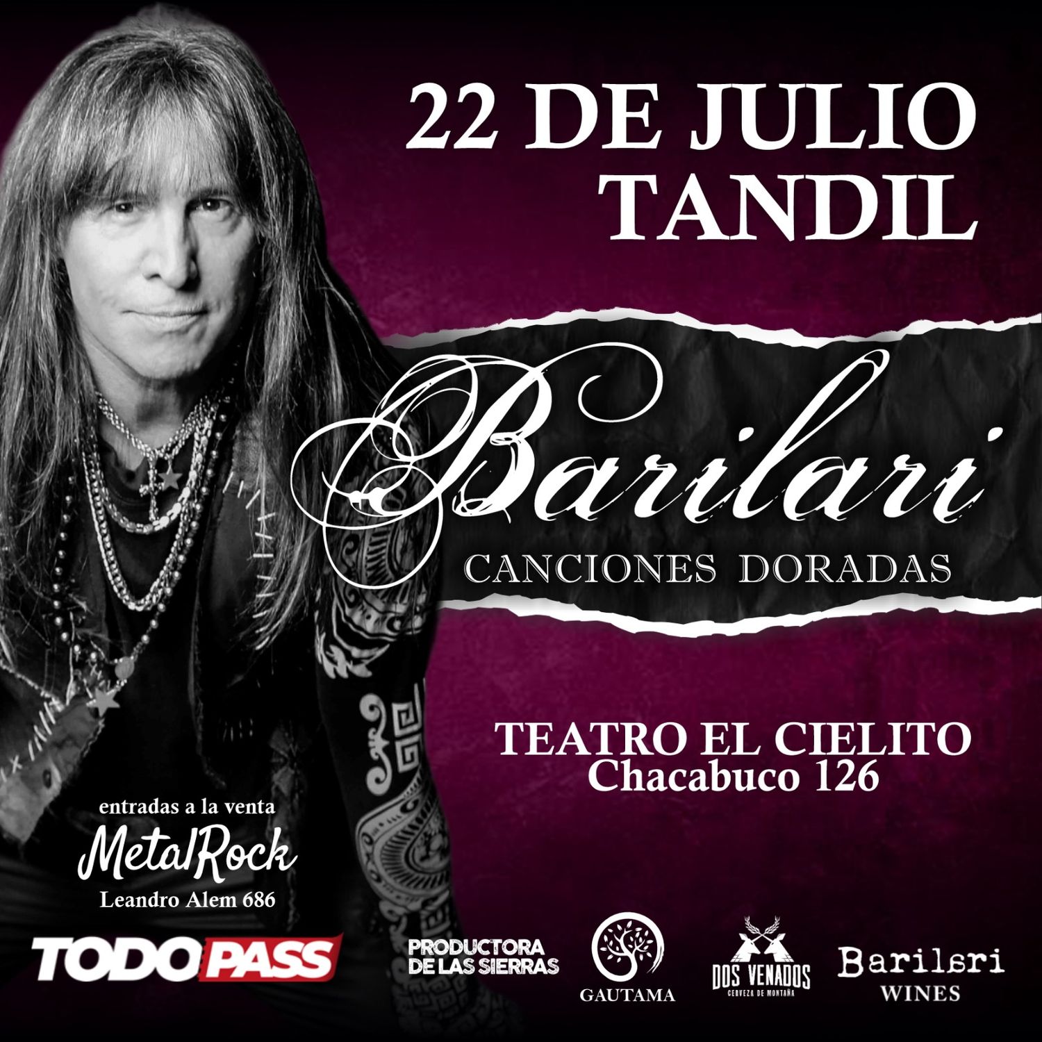 Barilari patrocinado - 2