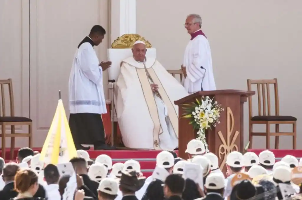 El Papa Francisco en Timor Oriental
