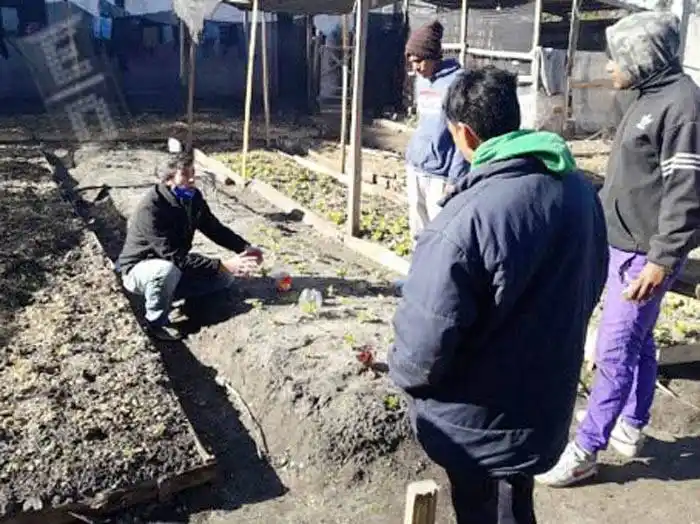 Concordia Huerta visitó el  hogar �SCentro de rehabilitación en adicciones⬝