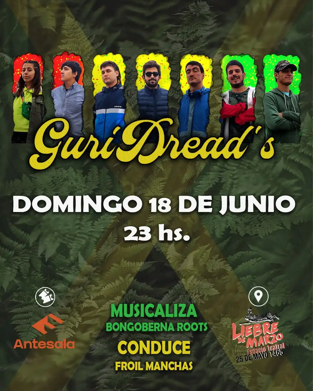 Gurí Dread's en "Liebre de Marzo"