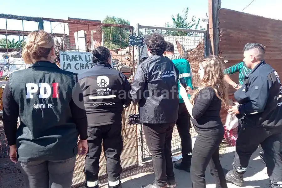 Realizaron una inspección en una chacarita y hallaron elementos de dudosa procedencia