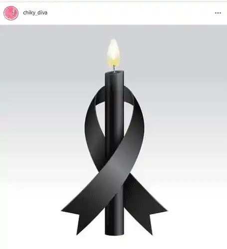 La publicación en la cuenta de la Chiky Lorens que prendió las alarmas. Foto Instagram