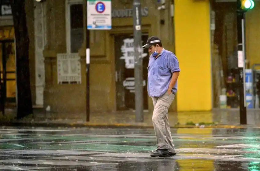 Miércoles con tormentas fuertes durante gran parte del día
