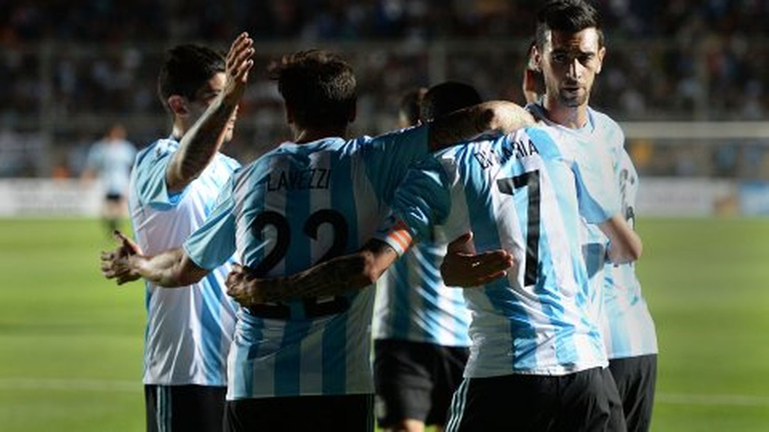 Argentina goleó a Bolivia en el amistoso antes de la Copa América