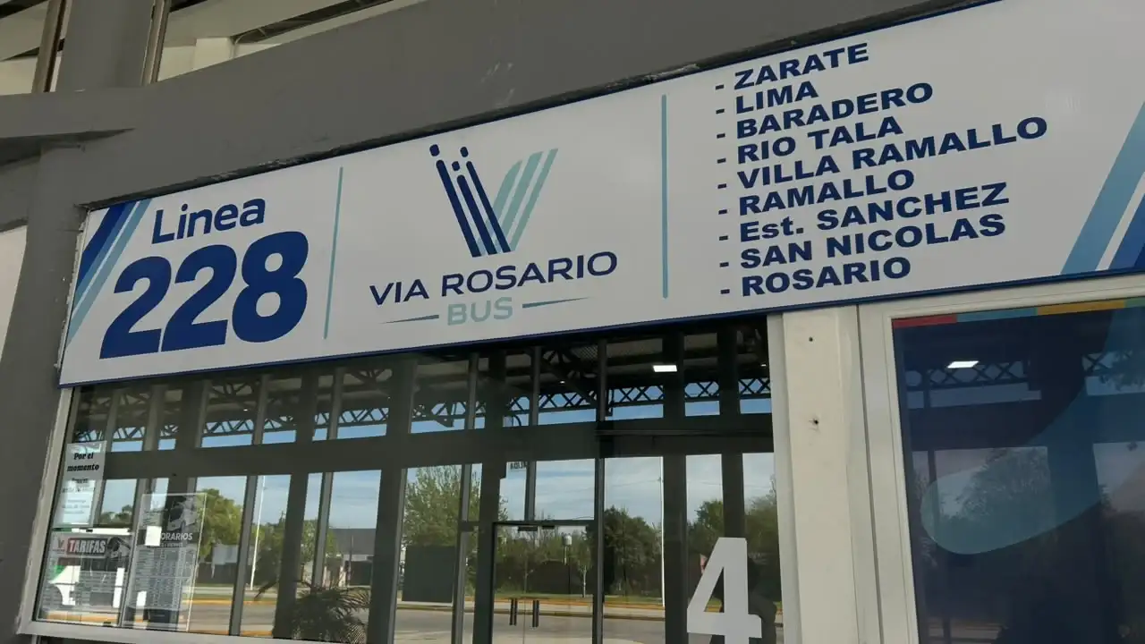 Oficinas de línea 228 D - terminal de ómnibus