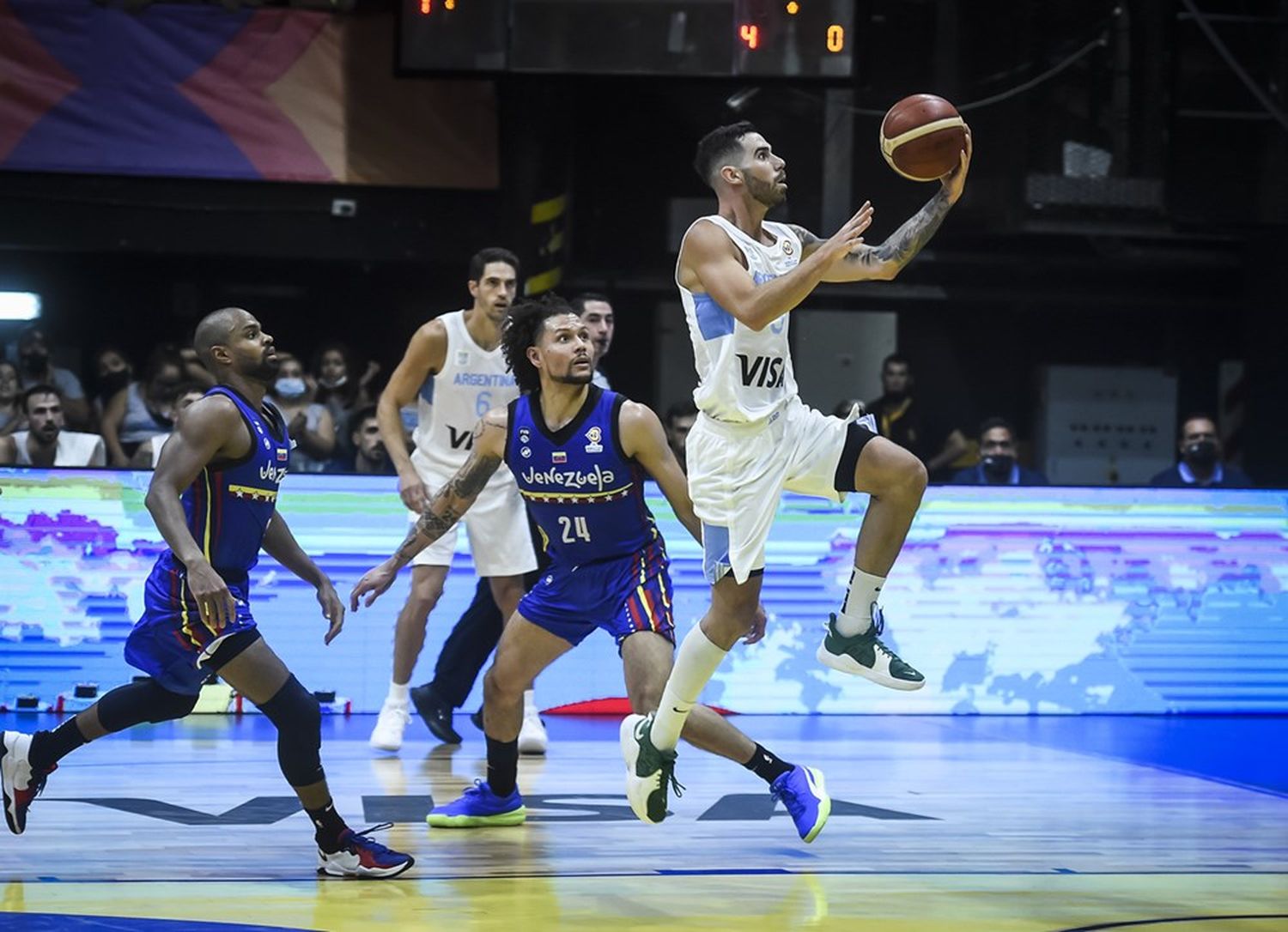 Argentina cayó ante Venezuela con Vildoza y Mata en cancha