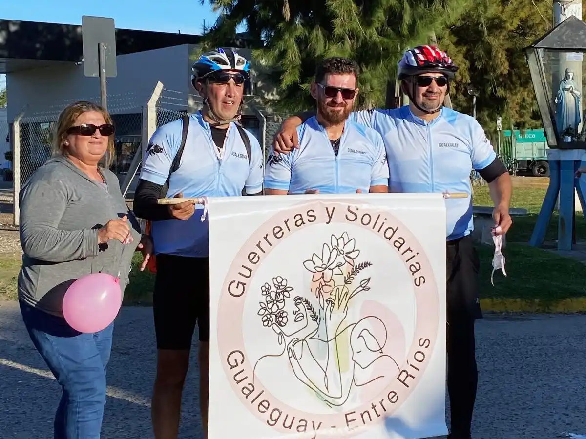Tres hermanos, una travesía en bicicleta y un mensaje de amor y concientización