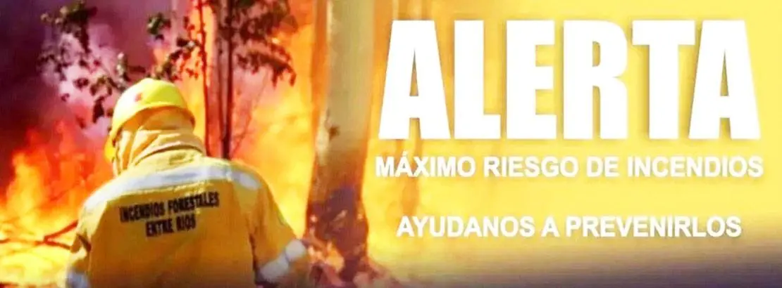 Piden extremar las medidas de cuidado para evitar la generación de incendios