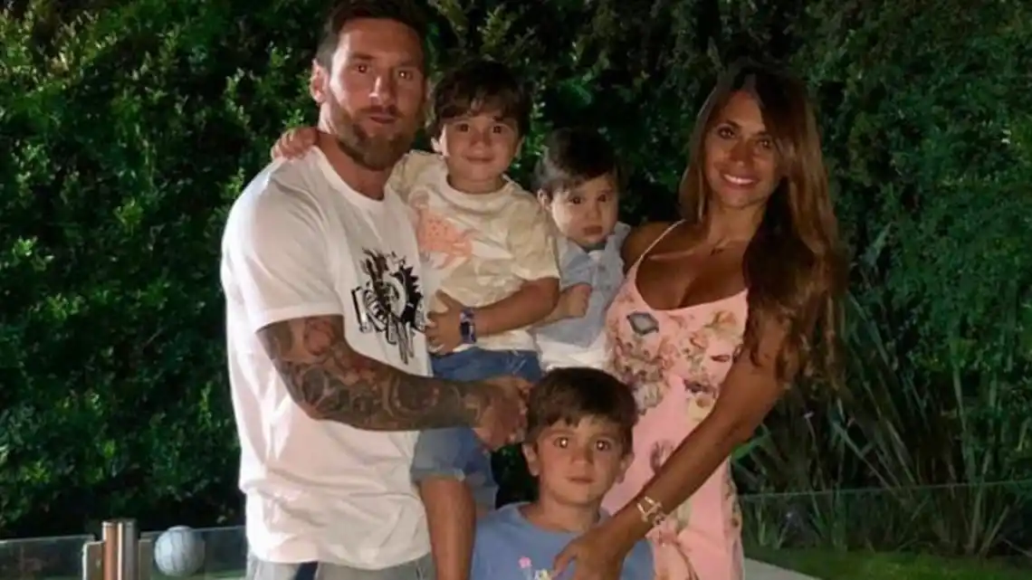 El baile de Messi con Antonela Roccuzzo en fin de Año