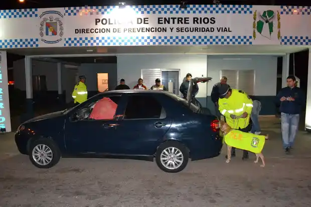 Encuentran más de 10 kilos de marihuana ocultos en el baúl de un auto