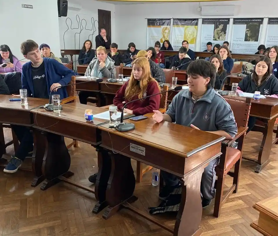 Se desarrolló la instancia distrital del Parlamento Juvenil del Mercosur