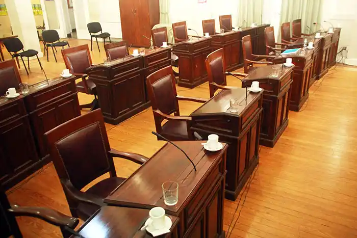 Sin sesión. Quedó postergada para el próximo martes 30 a las 10