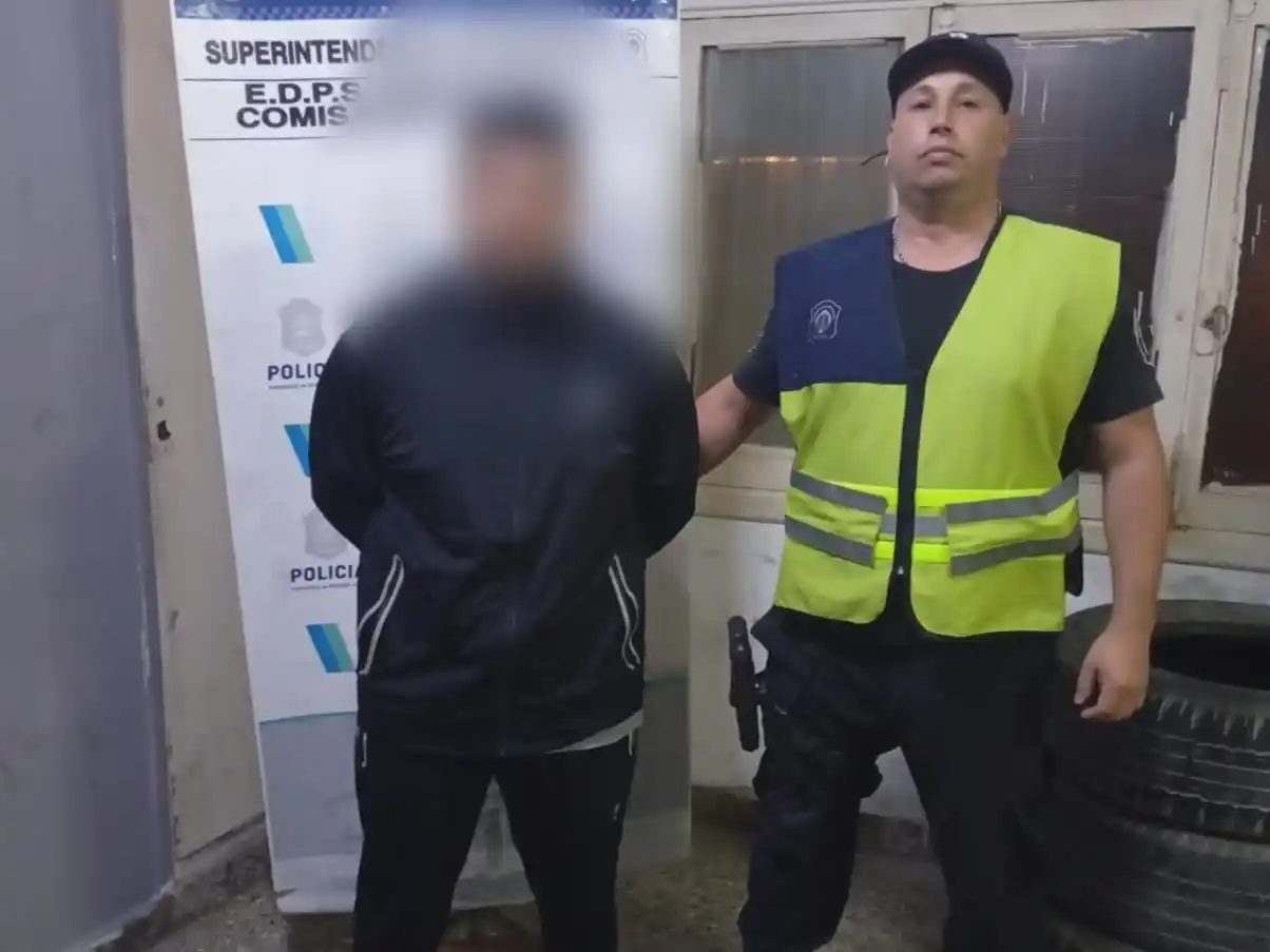 Un hombre fue aprehendido