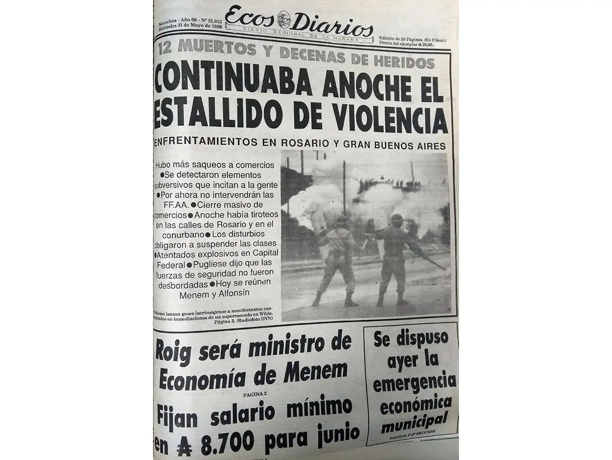 Miércoles 31 de mayo de 1989
