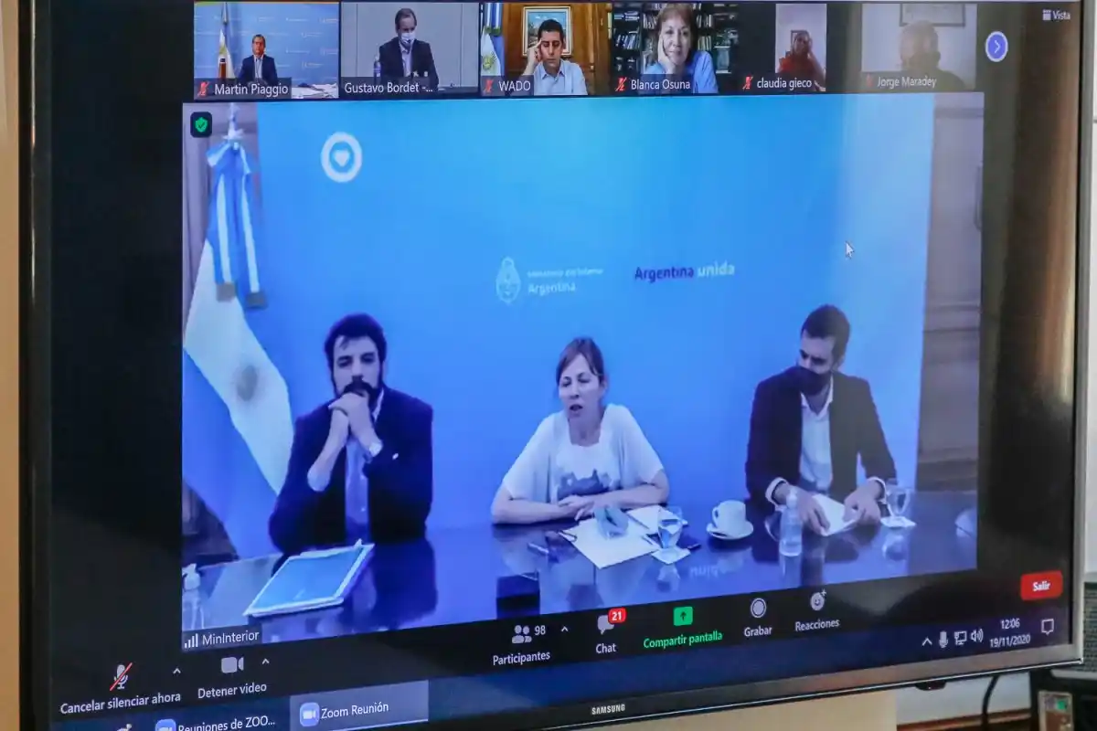 Piaggio participó de una reunión con el ministro De Pedro y Bordet