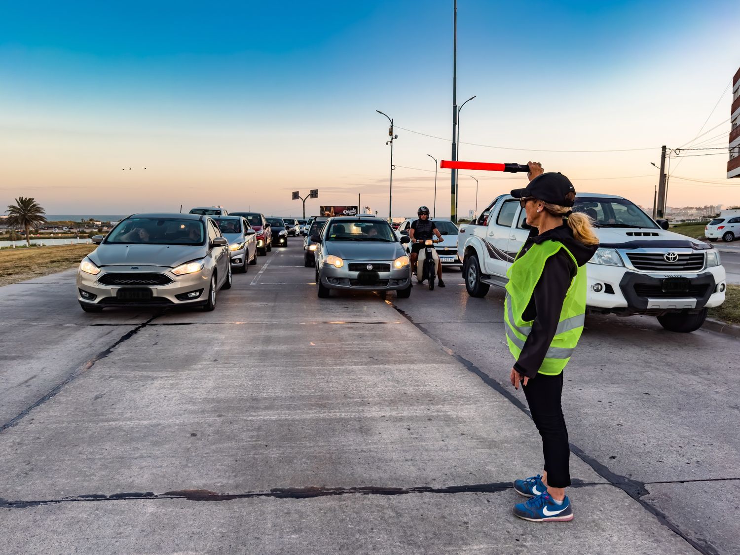 Cambio de circulación vehicular en la Ruta 11