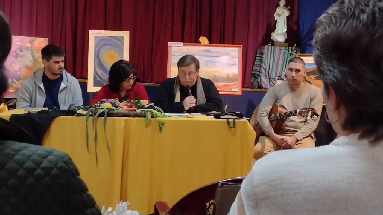 Integrantes del grupo Mingaché.