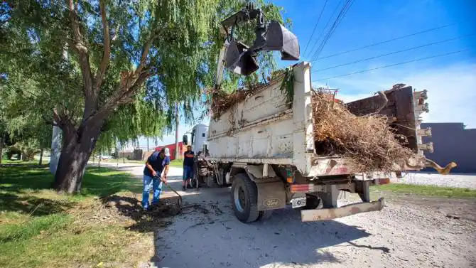 Trabajos. Coordinados por el EMSUR incluyen saneamiento de microbasurales