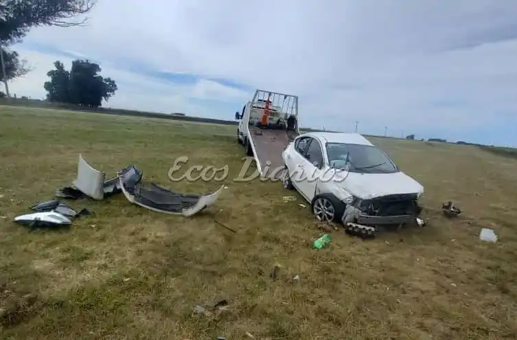 Destrozos en el vehículo
