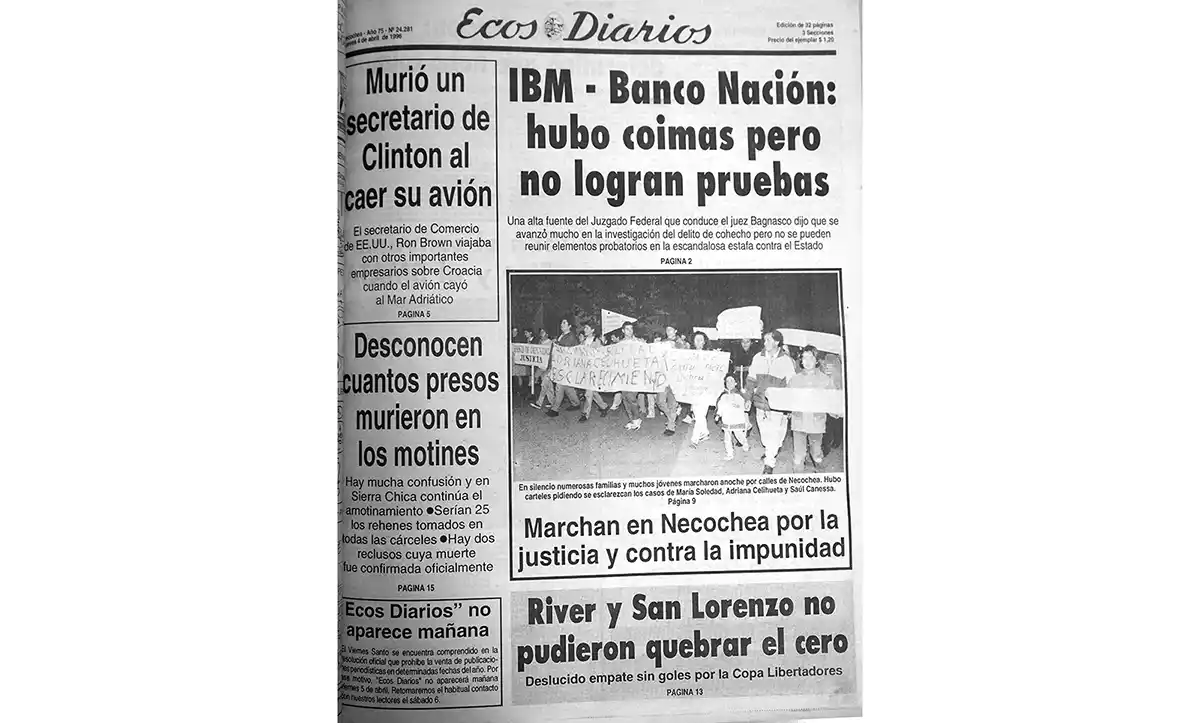 Jueves 4 de abril de 1996