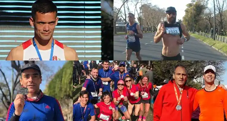 Entre más de diez sampedrinos, Silvio Espíndola y Esteban Peralta sobresalieron en los 21K de Buenos Aires