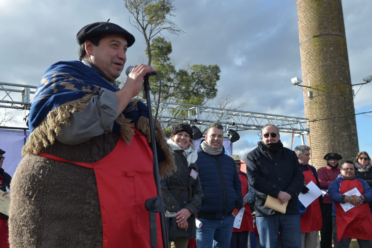 Fabián Moreno, campeón del 1er Concurso de Asadores.