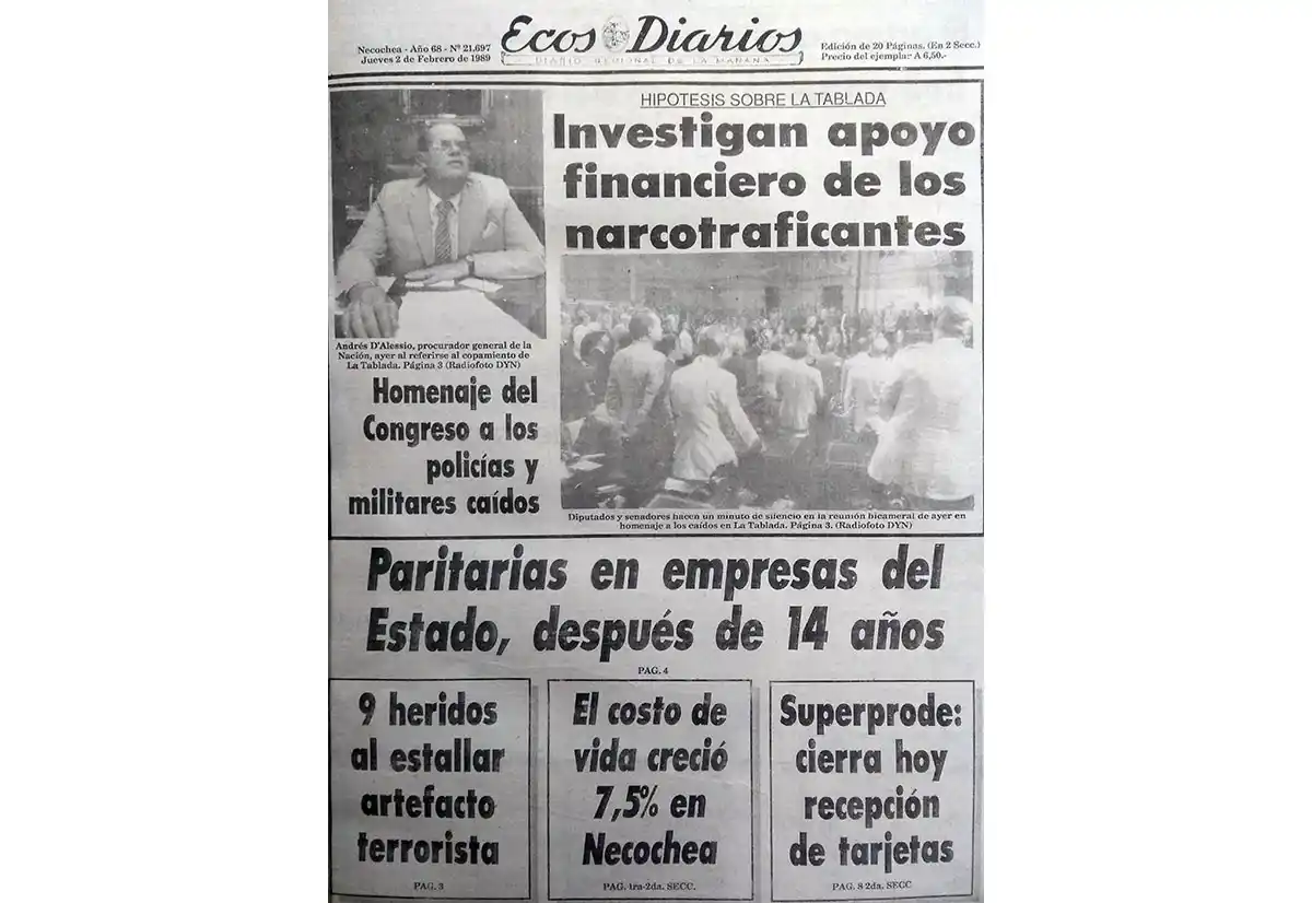 Jueves 2 de febrero de 1989