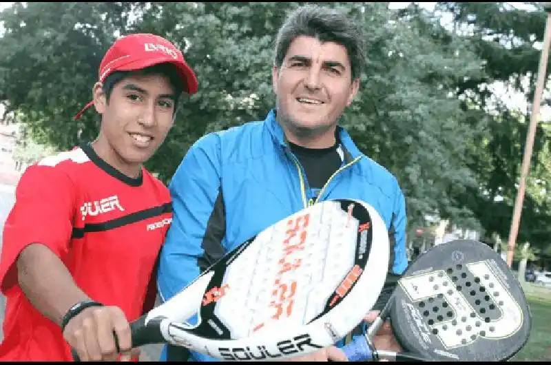 Alessandri, junto a Federico Chingotto, cuando éste iniciaba su carrera.