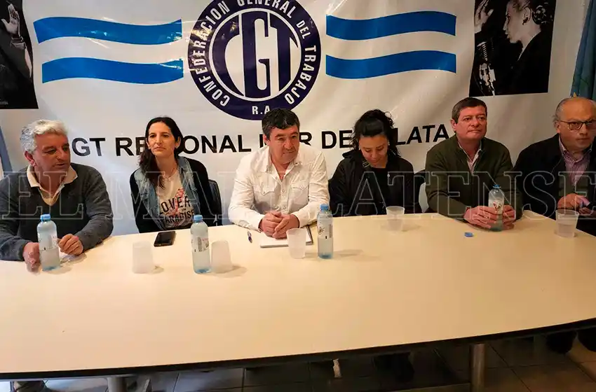 Foto de archivo de uno de los encuentros de la CGT local.