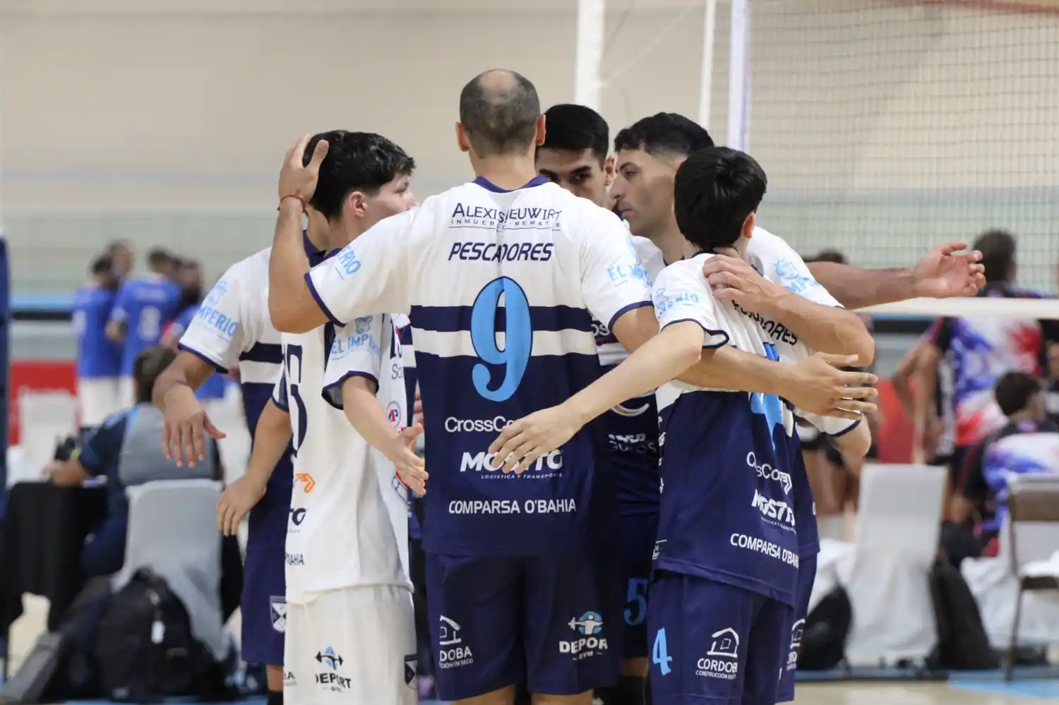 Pescadores debutó con una victoria contundente en la Liga Federal de Vóley