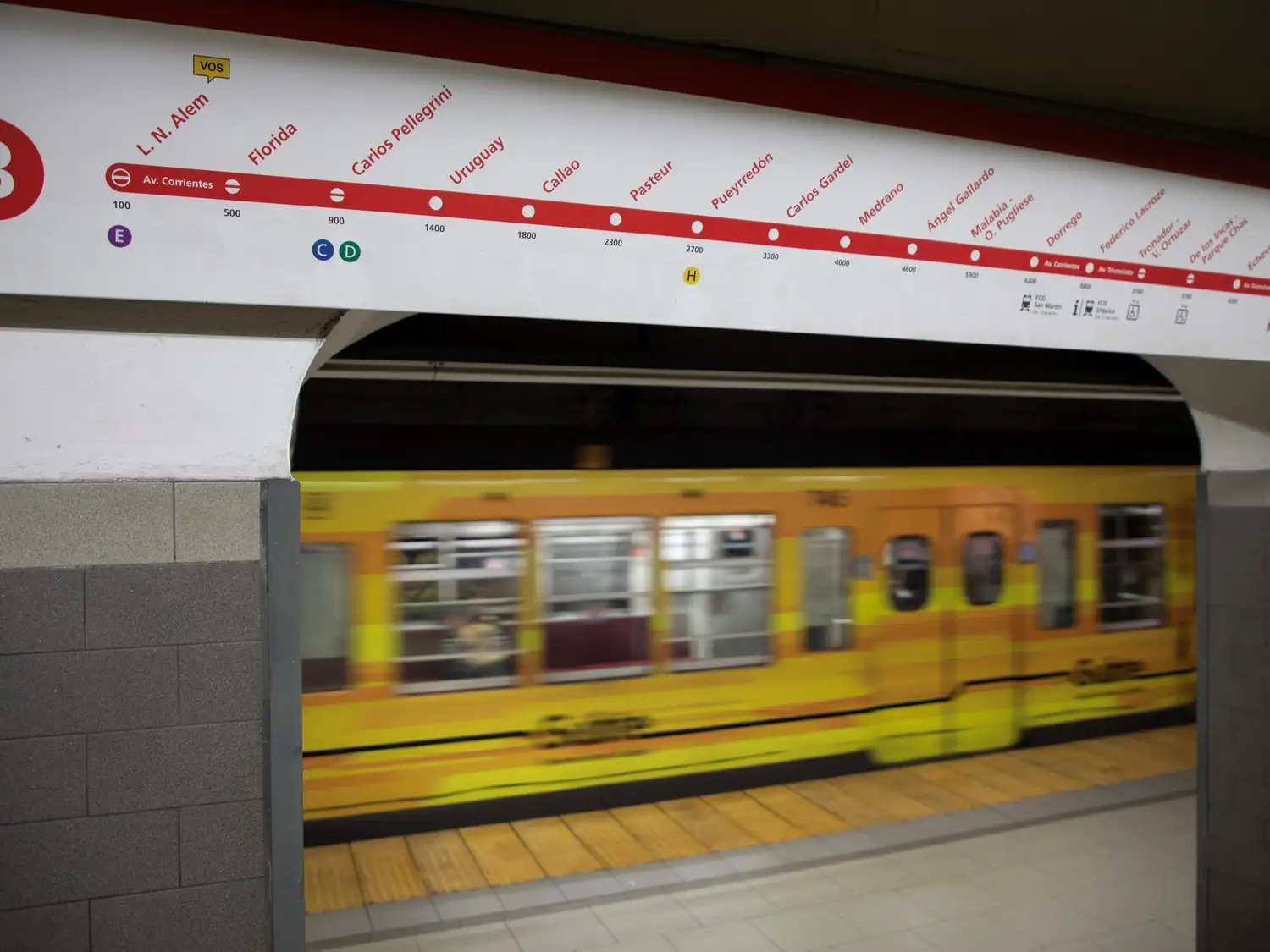 Liberarán molinetes en la Linea B.