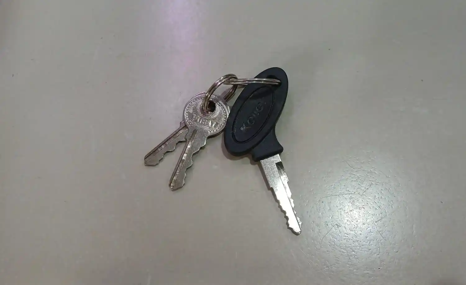 Encontraron llaves de una moto