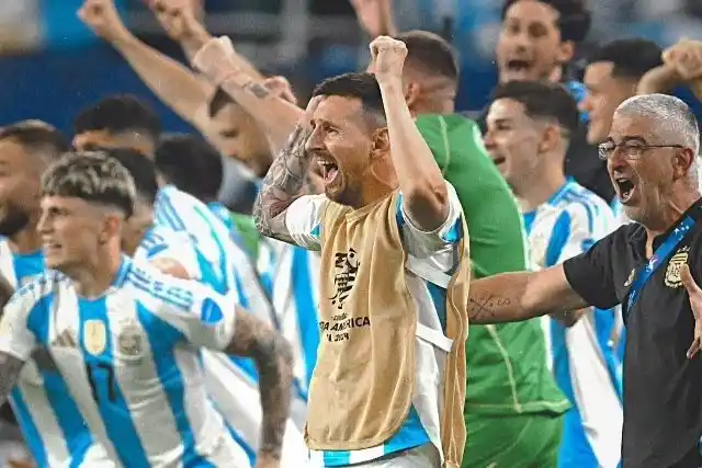 Selección Argentina | Di María | Lautaro Martínez | Messi - 4