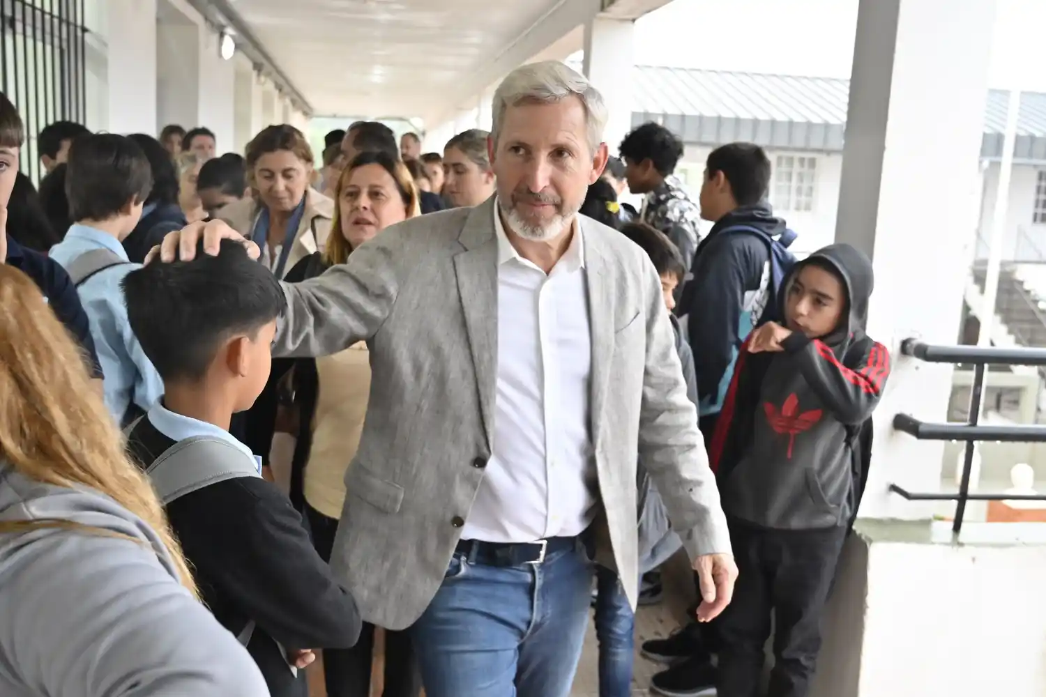 Frigerio inauguró el ciclo lectivo en Villa Paranacito