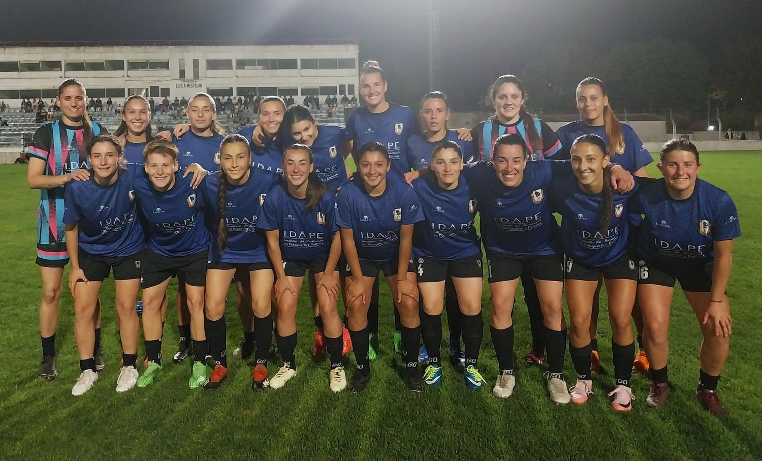 FOTO LIGA TANDILENSE DE FÚTBOL La selección femenina goleó en su debut.