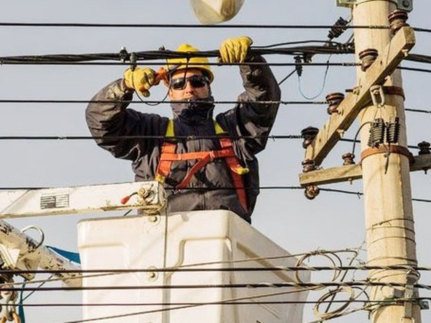 Corte de energía programado por mantenimiento en la red eléctrica