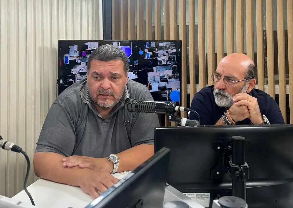 Carlos Alvarez y Rafael Barreiro, en RADIO RAFAELA