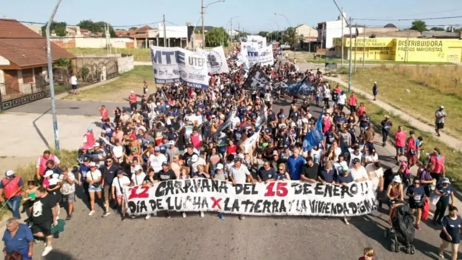 15º edición de la Caravana por el Día de Lucha por la Tierra y la Vivienda Digna