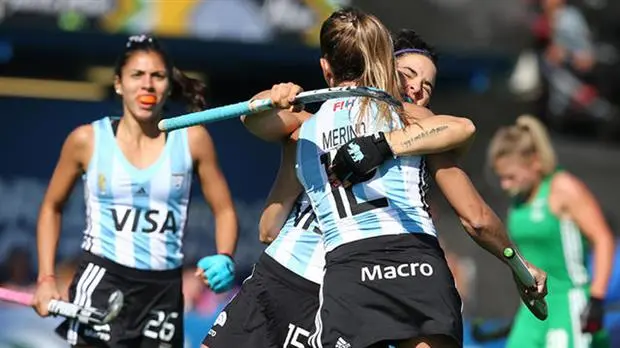 Las Leonas clasificaron al mundial al vencer a Irlanda en Johannesburgo